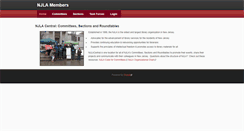 Desktop Screenshot of njlamembers.org